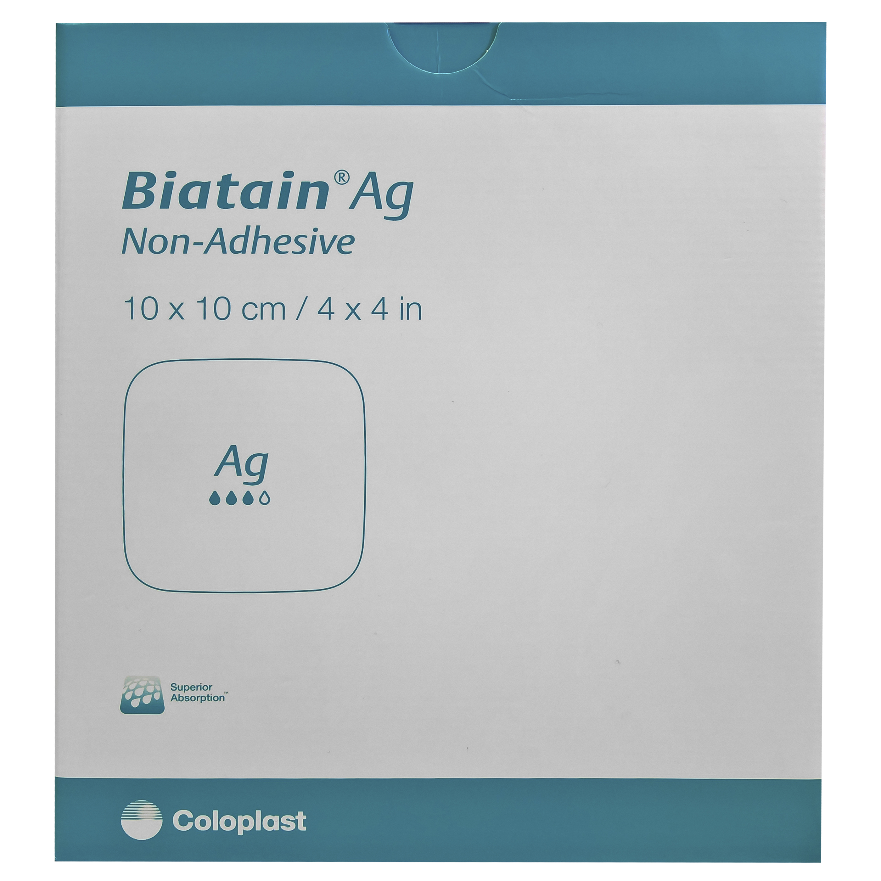 Biatain Ag Non-Adhesive Foam Antimicrobial Dressing With Silver 6
