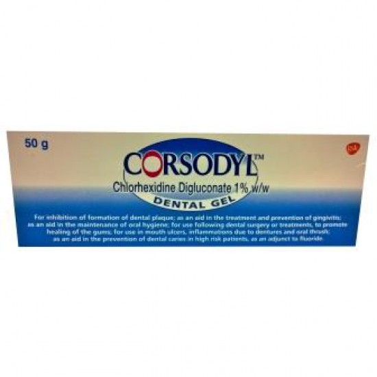 Corsodyl dental gel