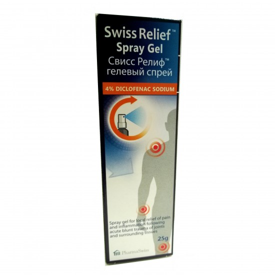 Swiss Relief spray gel